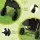 i.Pet Large Pet Stroller Foldable 3-in-1 Dog Cat Carrier with 600D Oxford Fabric, Aluminium Frame & 4 Wheels