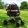 i.Pet Large Pet Stroller Foldable 3-in-1 Dog Cat Carrier with 600D Oxford Fabric, Aluminium Frame & 4 Wheels