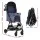 i.Pet Large Pet Stroller Pram 15kg Gravity Folding 4-Wheel Pushchair Twilight Blue