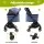 i.Pet Large Pet Stroller Pram 15kg Gravity Folding 4-Wheel Pushchair Twilight Blue