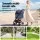 i.Pet Large Pet Stroller Pram 15kg Gravity Folding 4-Wheel Pushchair Twilight Blue
