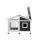 i.Pet Large Wooden Dog Kennel - Weatherproof Fir Wood Cabin with UV Roof, Raised Floor, Indoor/Outdoor Use, 99.5cm