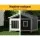 i.Pet Large Wooden Dog Kennel - Weatherproof Fir Wood Cabin with UV Roof, Raised Floor, Indoor/Outdoor Use, 99.5cm