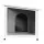 i.Pet Large Wooden Dog Kennel - Weatherproof Fir Wood, UV-Resistant Roof, Indoor/Outdoor Use, 86x63x60cm, Easy Assembly