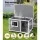 i.Pet Large Wooden Dog Kennel - Weatherproof Fir Wood, UV-Resistant Roof, Indoor/Outdoor Use, 86x63x60cm, Easy Assembly