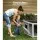 i.Pet Large Wooden Dog Kennel - Weatherproof Fir Wood, UV-Resistant Roof, Indoor/Outdoor Use, 86x63x60cm, Easy Assembly
