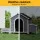 i.Pet Large Wooden Dog Kennel House - Weatherproof Fir Wood, UV Roof, Indoor/Outdoor, with Bowls & Storage, 99x120x92cm