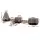 i.Pet 6-in-1 Pet Playpen & Tunnel: Portable Nylon Mesh Cat House, Dog Cage with Zipper Access & Stability Pegs