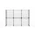 i.Pet 20-Panel Foldable Pet Playpen Enclosure - Durable Steel, Safe Round Edges, Secure Lock, Easy Setup & Transport