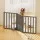 i.Pet Dog Gate Playpen 3 Panels with Pet Door Foldable Enclosure Grey