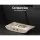 i.Pet Foldable Dog Ramp Steps for Bed, Sofa, Car - Stable, Slip-Resistant, Lightweight PP Plastic, 62x40x49cm, Beige
