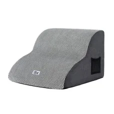 i.Pet 2-Step Dog Ramp for Small Dogs | High-Density Foam, Non-Slip Suede, 40x40x27cm | Easy Clean & Storage Bag
