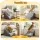 i.Pet 2-Step Dog Ramp for Small Dogs | High-Density Foam, Non-Slip Suede, 40x40x27cm | Easy Clean & Storage Bag
