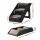 i.Pet Dog Ramp 3-Step Foldable Pet Stairs for Bed Sofa and Car Slip-Resistant Portable Black 25kg