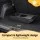 i.Pet Dog Ramp 3-Step Foldable Pet Stairs for Bed Sofa and Car Slip-Resistant Portable Black 25kg