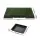 i.Pet Training Tray: Large Dog Potty with Grass Mat, Odourless, Non-Toxic, Easy Clean, 64x52cm, Indoor/Outdoor Use