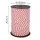 Giantz 1000M Electric Fence Poly Rope - 4mm Red & White, UV Stabilised, High Visibility, 6 Stainless Steel Strands
