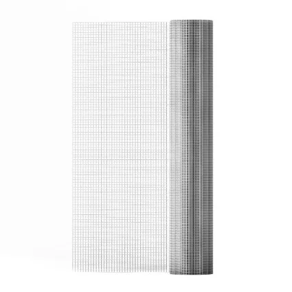 i.Pet 25 m x 1.2 m Welded Wire Mesh Roll 12.7 mm Grid 0.6 mm Wire Rust Resistant Poultry Fence Netting
