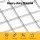 i.Pet 25 m x 1.2 m Welded Wire Mesh Roll 12.7 mm Grid 0.6 mm Wire Rust Resistant Poultry Fence Netting