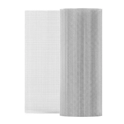 i.Pet Welded Wire Mesh Roll 40 m x 0.91 m Poultry Fence 12.7 mm Grid 0.6 mm Wire Anti‑Rust Coating 40m