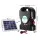 Giantz 20KM Solar Fence Energiser, 1.2J Output, Waterproof & Efficient Monocrystalline Panel, 20-29 Day Battery Life