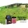 Giantz 3KM Solar Electric Fence Energiser with 2000M UV-Stabilised Poly Tape, Monocrystalline Panel, Waterproof Design