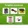Giantz 5KM Solar Powered Electric Fence Energiser with 400M Poly Tape, Insulators & Warning Signs - Livestock Protection