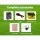 Giantz 5KM Solar Electric Fence Energiser with 500M Polywire, Insulators & Warning Signs for Livestock Control