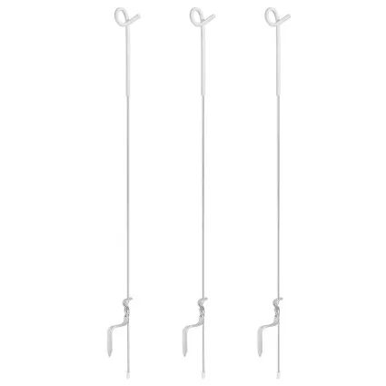 Giantz 20x Electric Fence Pigtail Posts - Durable Steel, 104CM, Anti-Rust, PP Insulated, Easy Install, 1-Year Warranty