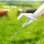 Giantz Electric Fence Posts 20pcs, 106.5CM, Durable UV-Stabilised PP, 8 Wire Positions, Galvanised Spike, White