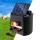 Giantz 5KM Solar Electric Fence Energiser 0.15J – Waterproof, Monocrystalline Panel, Includes Warning Signs