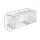 Giantz Gardeon 94x34cm Humane Animal Trap Cage, Galvanised Iron, Collapsible, Spring Door, Safe Pest Removal