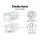 Giantz Gardeon 94x34cm Humane Animal Trap Cage, Galvanised Iron, Collapsible, Spring Door, Safe Pest Removal