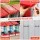i.Pet 3 Hole Roll Away Nesting Box Red Plastic Hen Laying Box Wall Mountable 84x50x46cm 3 Hole Design