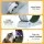 i.Pet 80cm Cat Exercise Wheel Treadmill Indoor Blue & Green Silent Runner with Detachable Carpet and Safety Lock