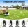 i.Pet Dog Ball Launcher with 6 ETPU Balls Rechargeable Remote Control Adjustable 14m 18m 22m Durable ABS