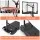Everfit Portable Pool Basketball Hoop System, Adjustable 1.05M-2.1M, Steel Frame, Wheels, Weather-Resistant Net