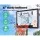 Everfit 2.1M Adjustable Basketball Hoop Stand System Portable 32