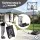 Everfit Portable Basketball Hoop Adjustable Foldable Stand 2.07m Polycarbonate Backboard Steel Rim Mobile System