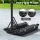 Everfit Portable Basketball Hoop Adjustable Foldable Stand 2.07m Polycarbonate Backboard Steel Rim Mobile System