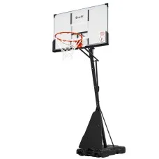 Everfit 3.05m Portable Basketball Hoop System 50in Polycarbonate Backboard 200L Base Dunk Ready Play