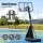 Everfit 3.05m Portable Basketball Hoop System 50in Polycarbonate Backboard 200L Base Dunk Ready Play