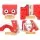 Keezi Kids Adjustable 5-in-1 Sports Centre: Basketball Hoop, Soccer, Golf, Ring Toss, Music Box, Ages 3-7
