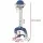Keezi Kids Adjustable 6-in-1 Sports Centre - Basketball, Soccer, Golf & More, Non-Toxic PP, Ages 3-7, Blue