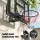 Keezi Everfit 110cm Wall Mount Kids Basketball Hoop Clear Backboard Steel Spring-Loaded Rim 45cm Diametre