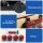 Everfit Mini Basketball Hoop 40 x 30cm Indoor LED Scoreboard Over Door Set with Four Balls and Foldable Rim