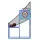 Basketball Arcade Game Electronic Scorer for Kids, Adjustable Height, 3 Games, Indoor Outdoor, Blue, 81x41.5x134cm