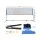 Everfit 3m Portable Badminton Tennis Volleyball Net Kit - Adjustable Height, Durable Steel Frame, PE Mesh, Easy Setup