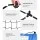 Everfit 3m Portable Badminton Tennis Volleyball Net Kit - Adjustable Height, Durable Steel Frame, PE Mesh, Easy Setup