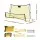 Everfit 2.1m Portable Soccer Rebounder Net - Durable Steel Frame & PE Mesh, Quick Setup, Yellow,